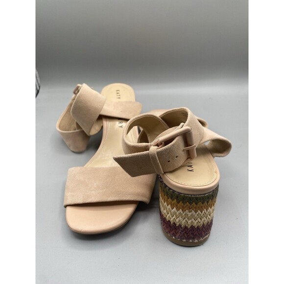Katy Perry The Albee Suede Sandals Size 8.5 - Picture 1 of 8